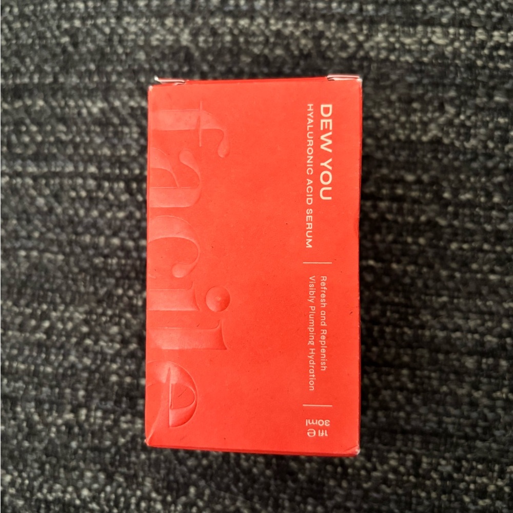 Facile Dew You Hydrating Hyaluronic Acid Serum New In Box Unopened 50 ml 1.69 oz